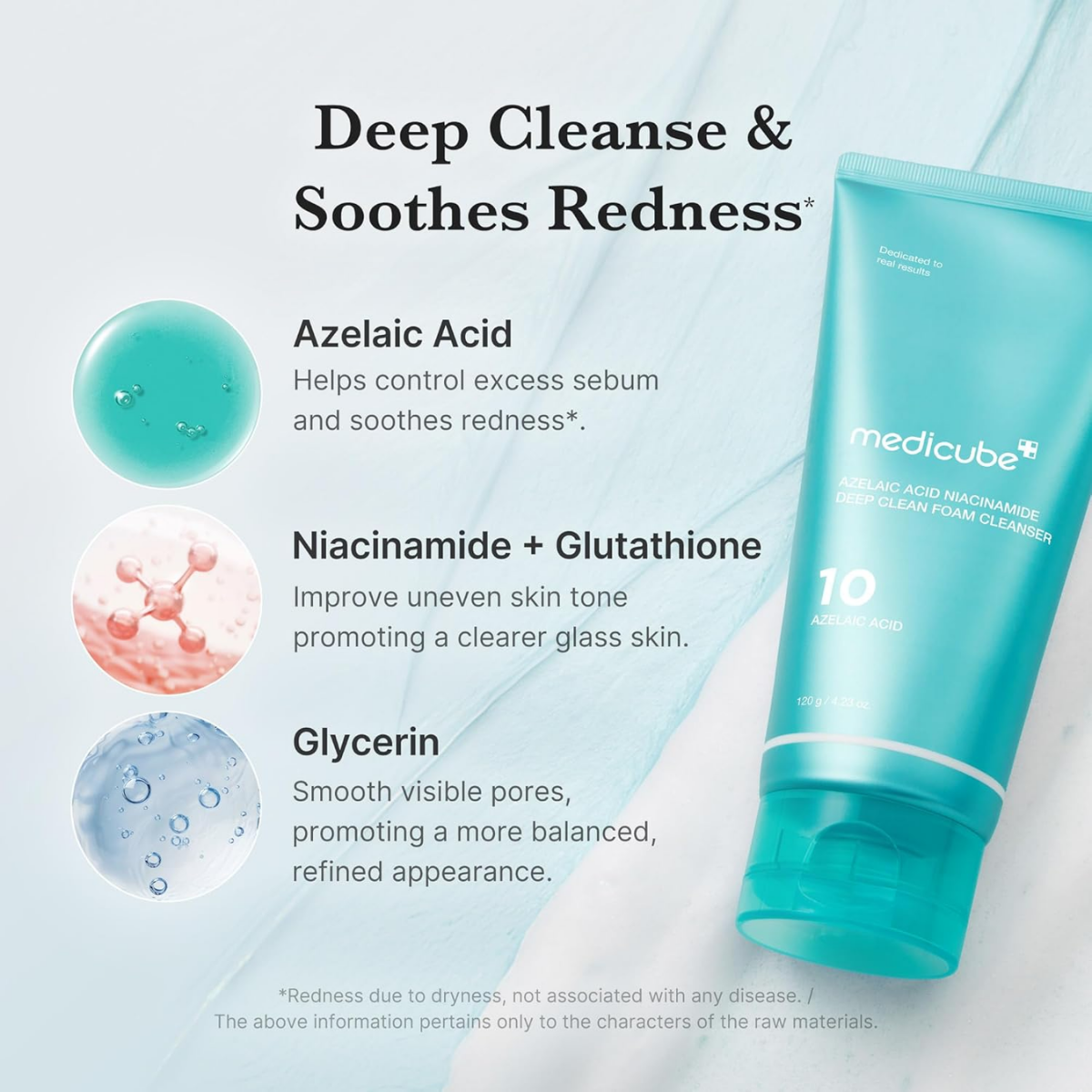 Medicube Azelaic Acid Capsule Cleansing Foam - 4.23fl.oz