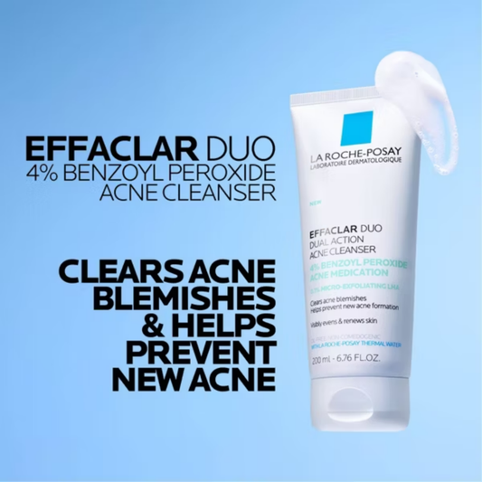 La Roche Posay Effaclar Duo Dual Action Acne Face Cleanser - 6.7 fl oz