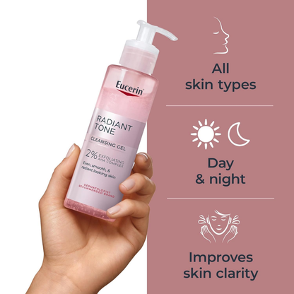 Eucerin Radiant Tone Face Cleanser Gel 6.8 fl oz