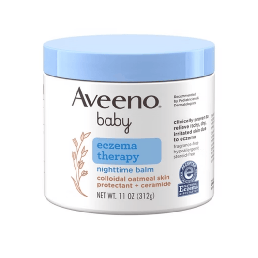 Aveeno Baby Eczema Therapy Nighttime Moisturizing Balm - 11 FL OZ
