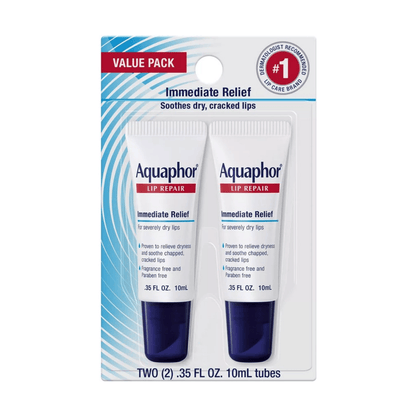 Aquaphor Lip Repair Immediate Relief - 2 pc