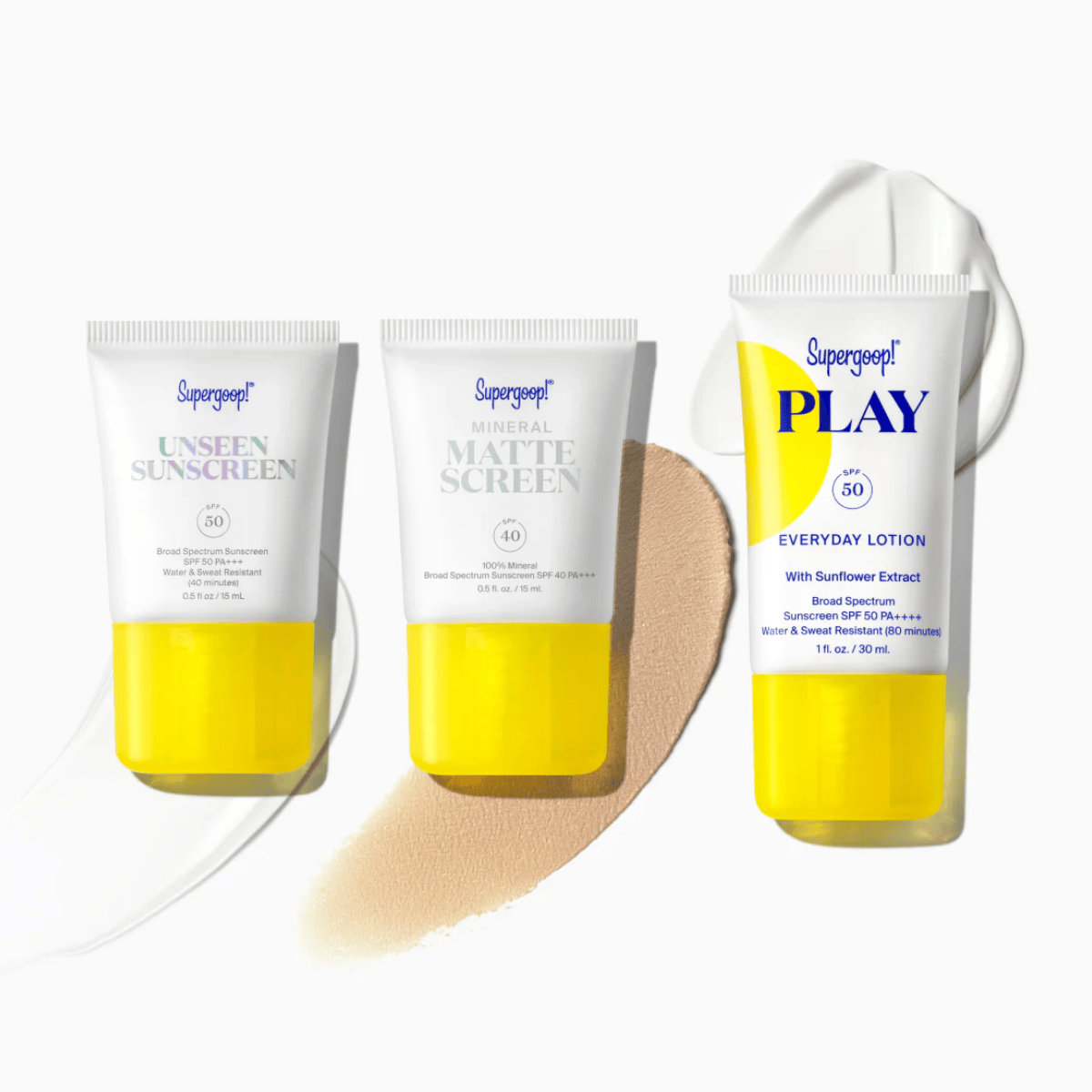 Supergoop! SPF Bestsellers Starter Set