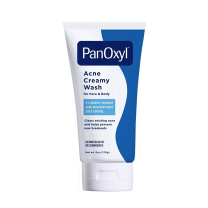 Panoxyl 4% Creamy Facial Treatment Wash - 6 oz