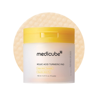 Medicube Toner Pads Kojic Acid Turmeric 5.4 fl oz