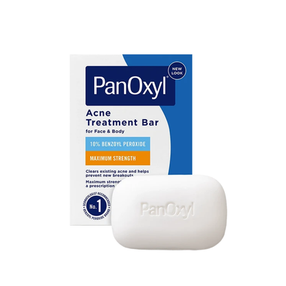 PanOxyl 10% Benzoyl Peroxide Acne Face Cleansing Bar - 4oz