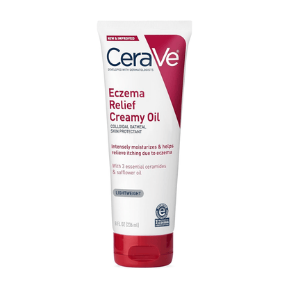 Cerave Eczema Relief Creamy Body Oil - 8 oz