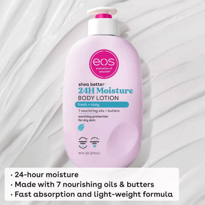 EOS Body Lotion Fresh and Cozy 16 FL OZ