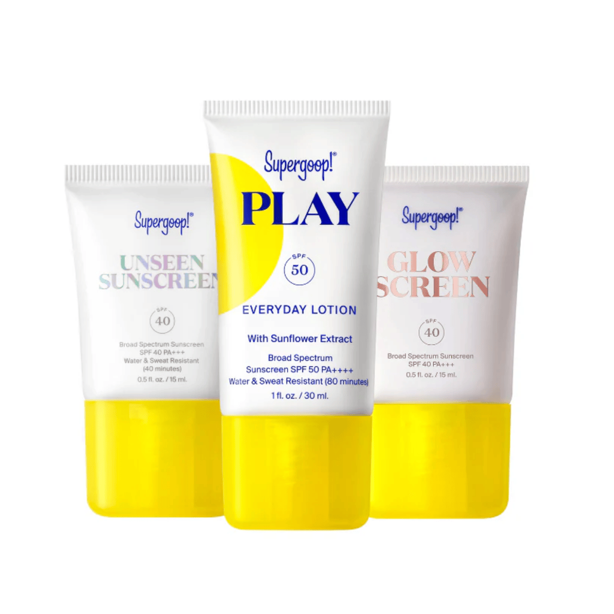 Supergoop! SPF Bestsellers Starter Set