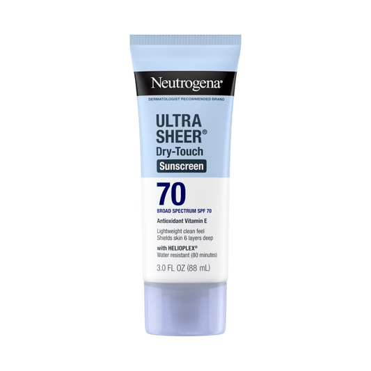 Neutrogena Ultra Sheer Sunscreen Lotion SPF 70 3 FL OZ