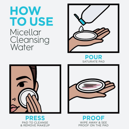 Garnier All-in-1 Waterproof Micellar Cleansing Water 13.5 FL OZ