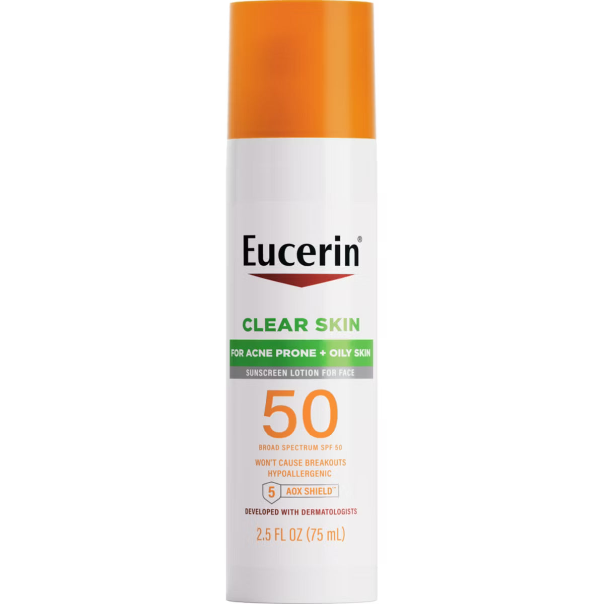 Eucerin Face Oil Control Sunscreen Lotion - SPF 50 - 2.5 fl oz