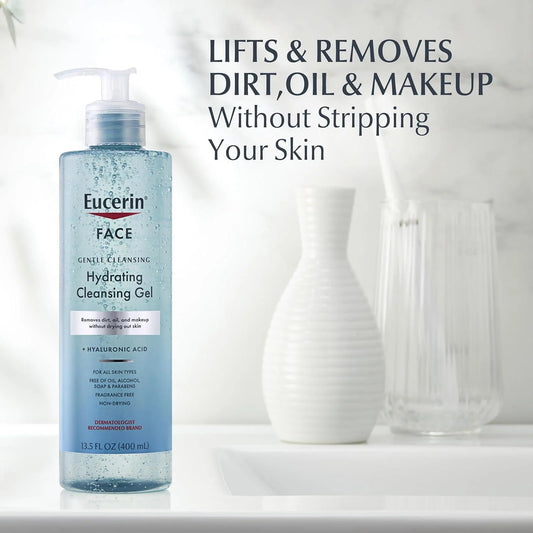 Eucerin Gentle Hydrating Face Cleansing Gel - 13.5 fl oz