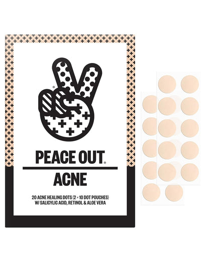 Peace Out Salicylic Acid Acne Healing Dots - 20ct