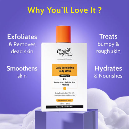 Chemist at Play - Daily Exfoliating Body Wash 16 fl.oz