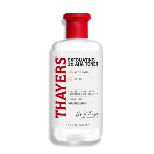 Thayers 2% AHA Exfoliating and Brightening Toner 12 FL OZ