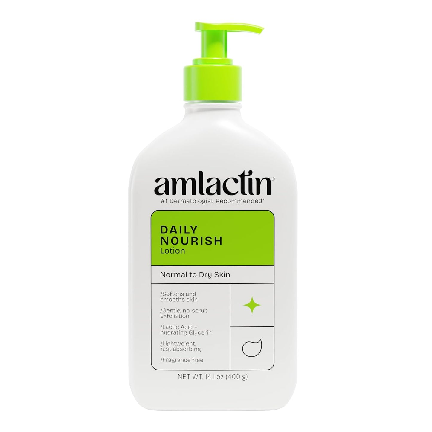 AmLactin Daily Nourish Body Lotion Unscented