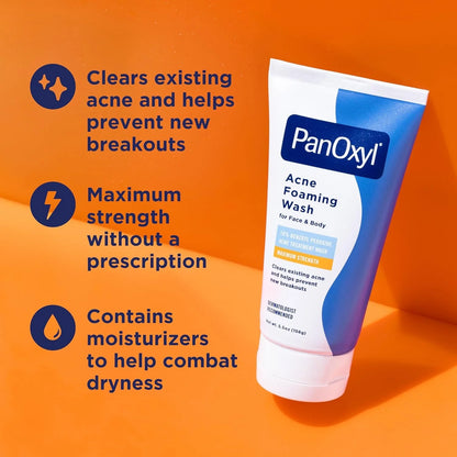 PanOxyl 10% Acne Foaming Wash 5.5 FL OZ