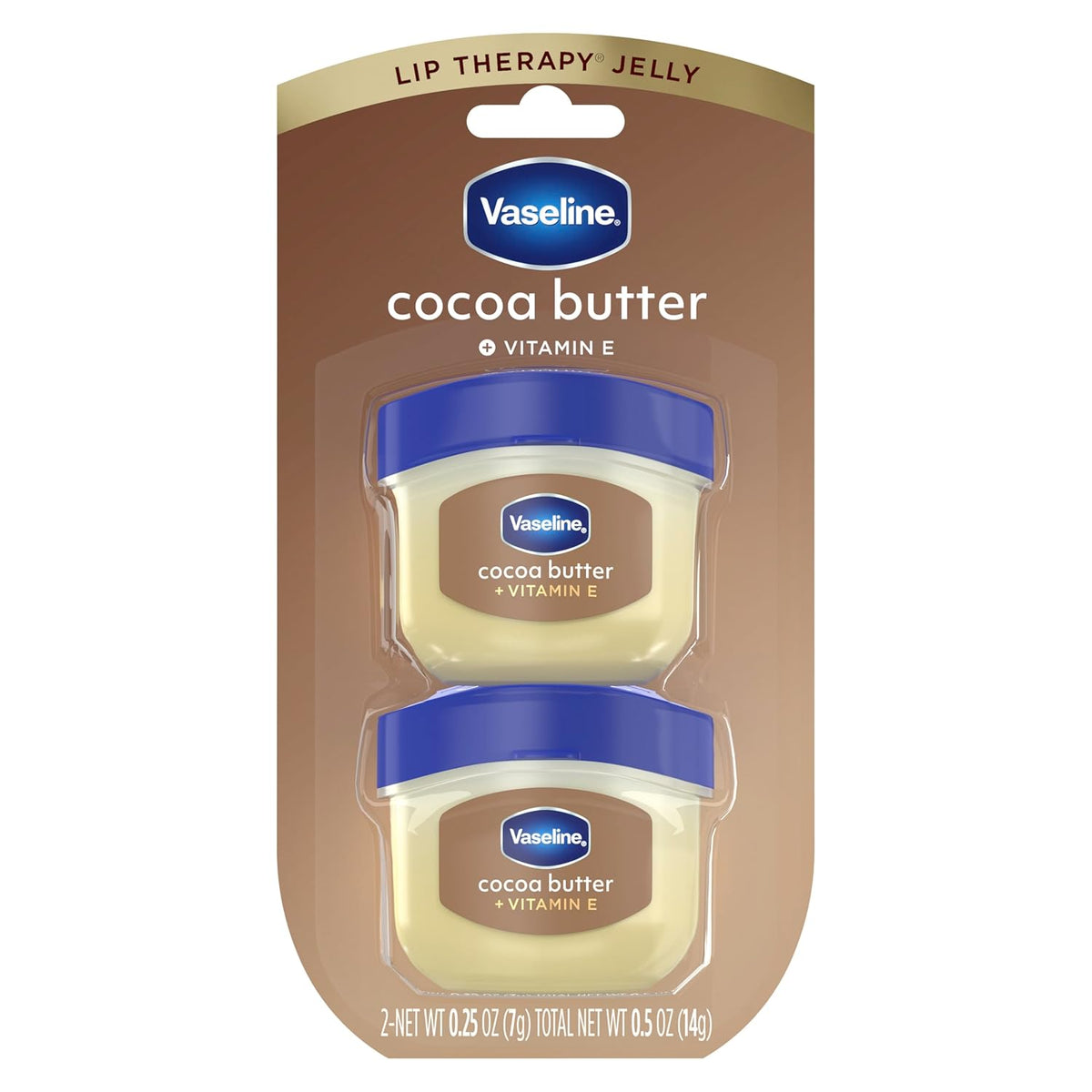 Vaseline Lip Therapy Cocoa Butter 2pc