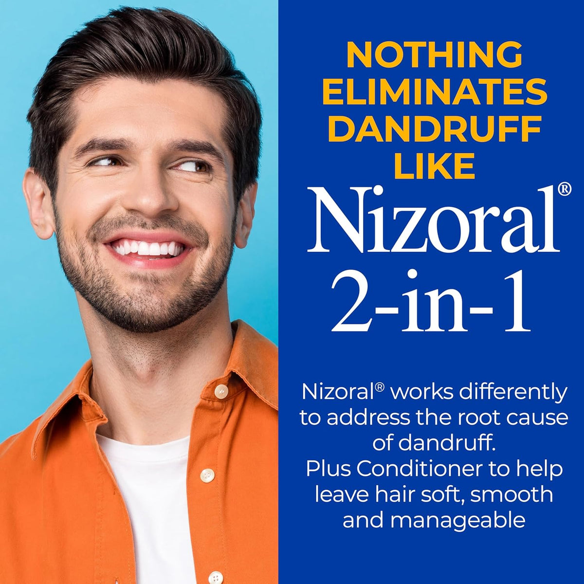 Nizoral 2-in-1 Anti-Dandruff Shampoo with Conditioner - 14 fl oz