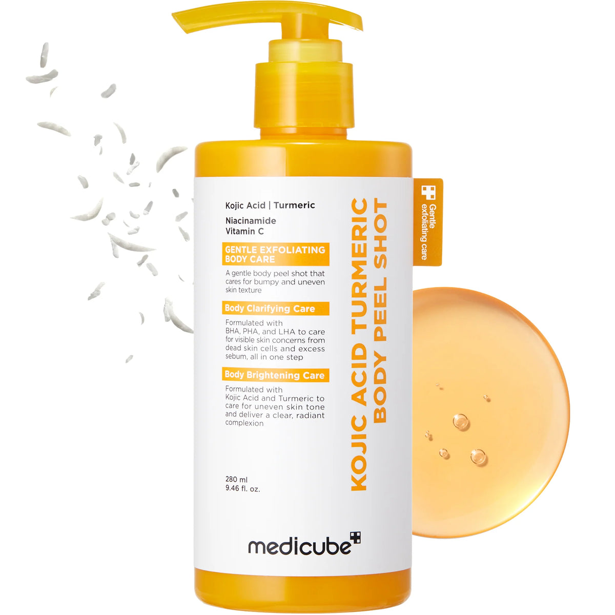 Medicube Body Peel Shot with Kojic Acid and Turmeric 9.46 fl oz