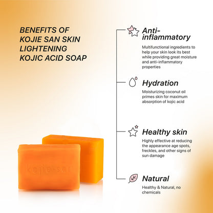 Kojie San Soap - 3 Bars
