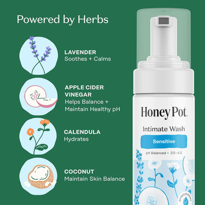 Honey Pot Intimate Wash - Sensitive - 5.51 fl oz