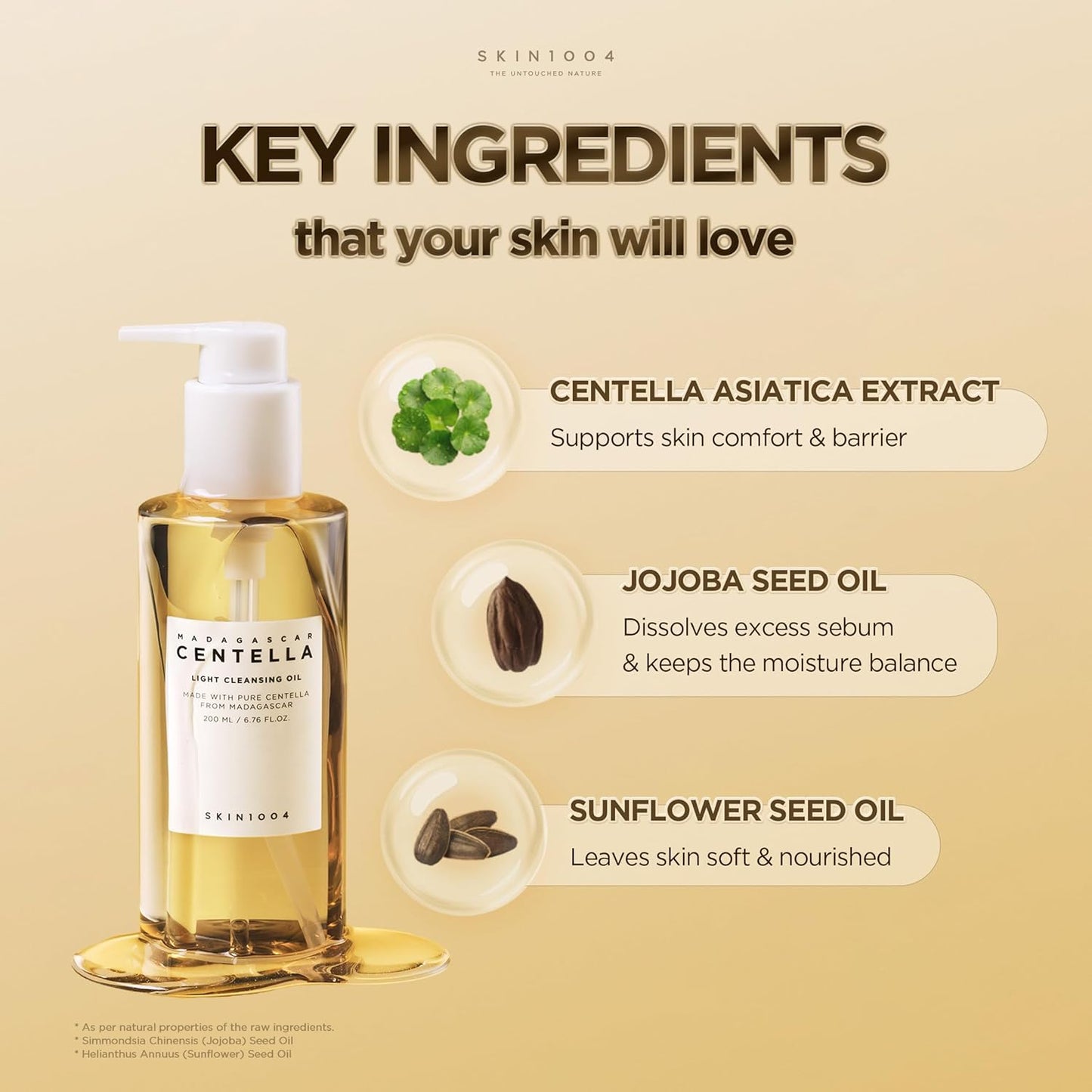 SKIN1004 Madagascar Centella Light Cleansing Oil 6.76 fl.oz