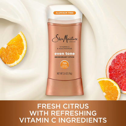 Shea Moisture Even Tone Deodorant Stick 2.6 oz