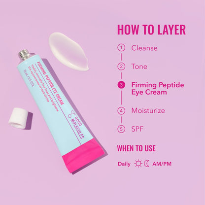 Good Molecules Firming Peptide Eye Cream - 15ml