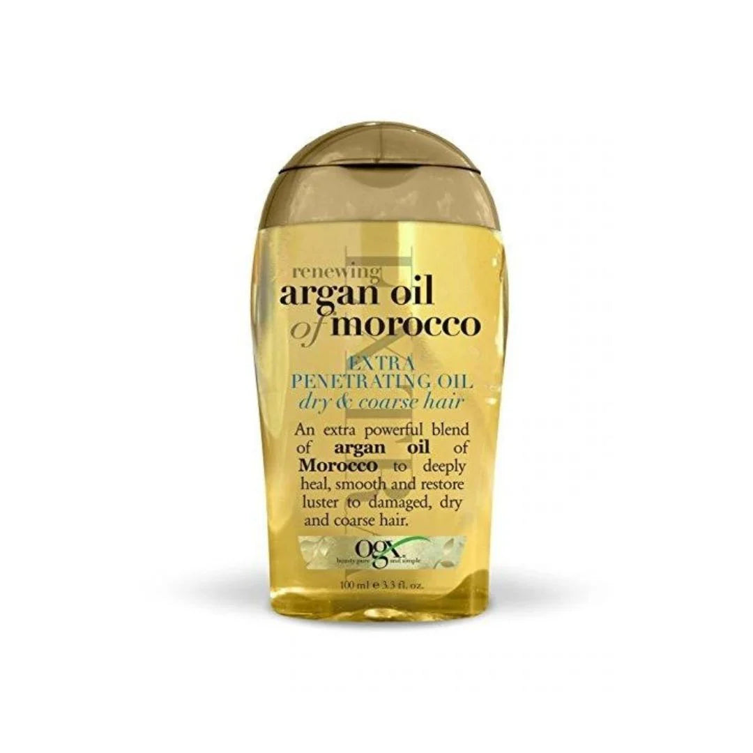 OGX Renewing Argan Oil of Morocco- Extra Penetrating Oil for dry & coarse hair- 3.3 oz